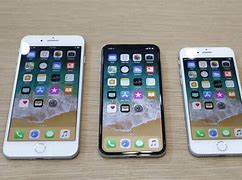 Image result for iPhone 8 vs 10 Size