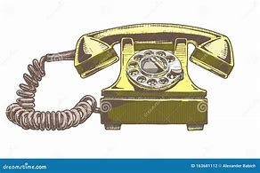 Image result for Rotary Phone Lock Illustration