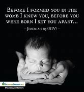 Image result for Pro-Life Bible Quotes