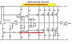 Image result for 1000W Power Amplifier Circuit Diagrams