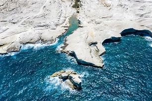 Image result for Milos Greece From Air