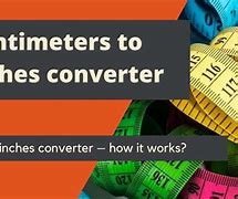 Image result for Convert 5 Cm to Inches