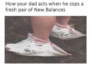 Image result for New Balance Dad Meme