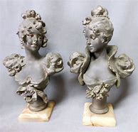 Image result for Resin Antique Victorian Head Bust Jewelry Table Display