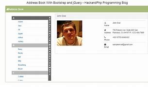 Image result for Electronic Address Book Template