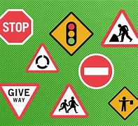 Image result for 5 Road Signs