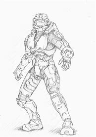 Image result for Master Chief Black and White