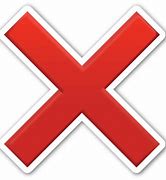 Image result for Emoji Cross Mark No Symbol