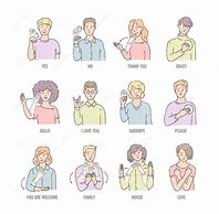Image result for Because I Knew You in Sign Language