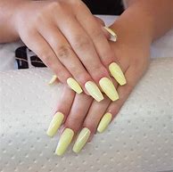 Image result for Pastel Yellow Nails