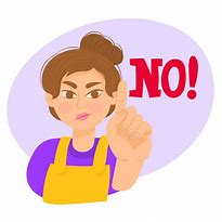 Image result for Learn to Say No Cartoon