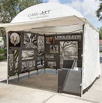 Image result for Art Booth Canopy