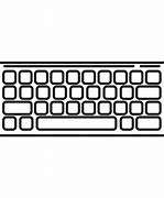 Image result for Keyboard White Outline