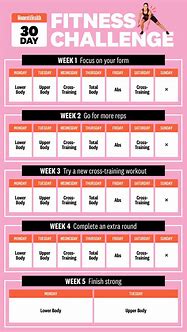 Image result for 5 Day Workout Schedule Ideas Women