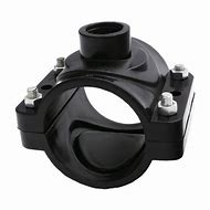 Image result for Poly Pipe Saddle Clamp