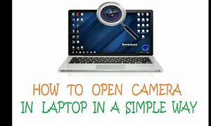 Image result for How to Open Camera in Laptop