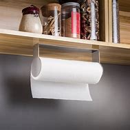 Image result for Wood Cabinet Mount Paper Towel Holder