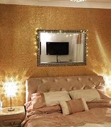 Image result for Rose Gold Glitter Wall Paint