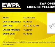 Image result for EWP License Plate