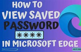 Image result for View My Saved Passwords