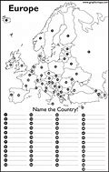 Image result for Free Printable Europe Map Worksheet
