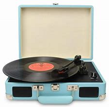 Image result for Vintage Small Record Player
