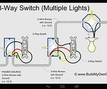 Image result for Wiring Two Lights One Switch Diagram