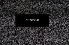 Image result for No TV Signal Image Black and White
