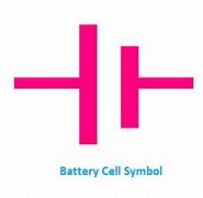 Image result for Single Cell Battery Symbol