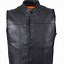 Image result for Men's Lined Leather Vest