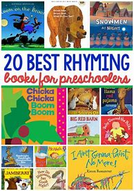 Image result for Preschool Rhyming Books