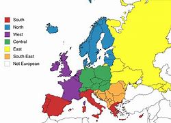 Image result for Europe Geography Map