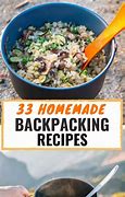 Image result for Camping Food Backpacking