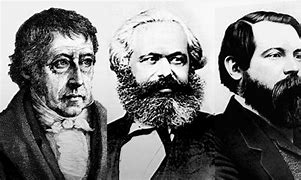 Image result for Hegel Marx Engle's