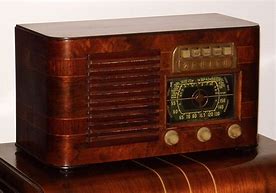 Image result for Old Radio Set