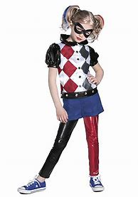 Image result for Girls Harley Quinn Costume