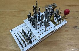 Image result for Drill Bit Storage with Cover