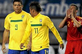 Image result for Neymar and Ronaldo Brazil