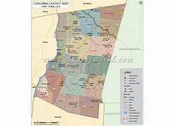 Image result for Columbia County Map