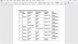 Image result for MS Word Table Project