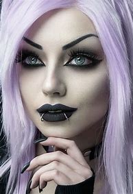 Image result for Gothic Girl Face