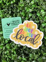 Image result for Eat Local Sticker