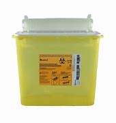 Image result for Yellow Sharps Container