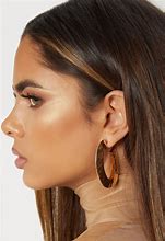 Image result for Chunky Gold Earrings
