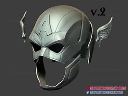 Image result for 3D Print Captain America Helmet