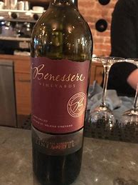 Image result for Benessere Zinfandel Estate Black Glass