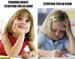 Image result for Studying Exam Meme