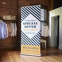 Image result for Scrolling Banner Stand