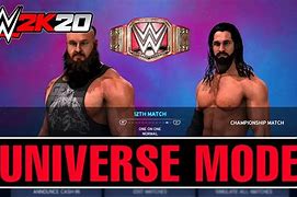 Image result for WWE 2K20 Universe Mode