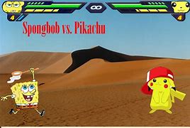Image result for Spongebob vs Pikachu